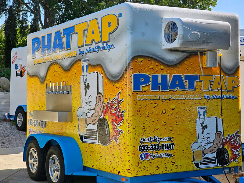 Phat Tap Refrigerated Trailer Rental in Newport Beach, CA