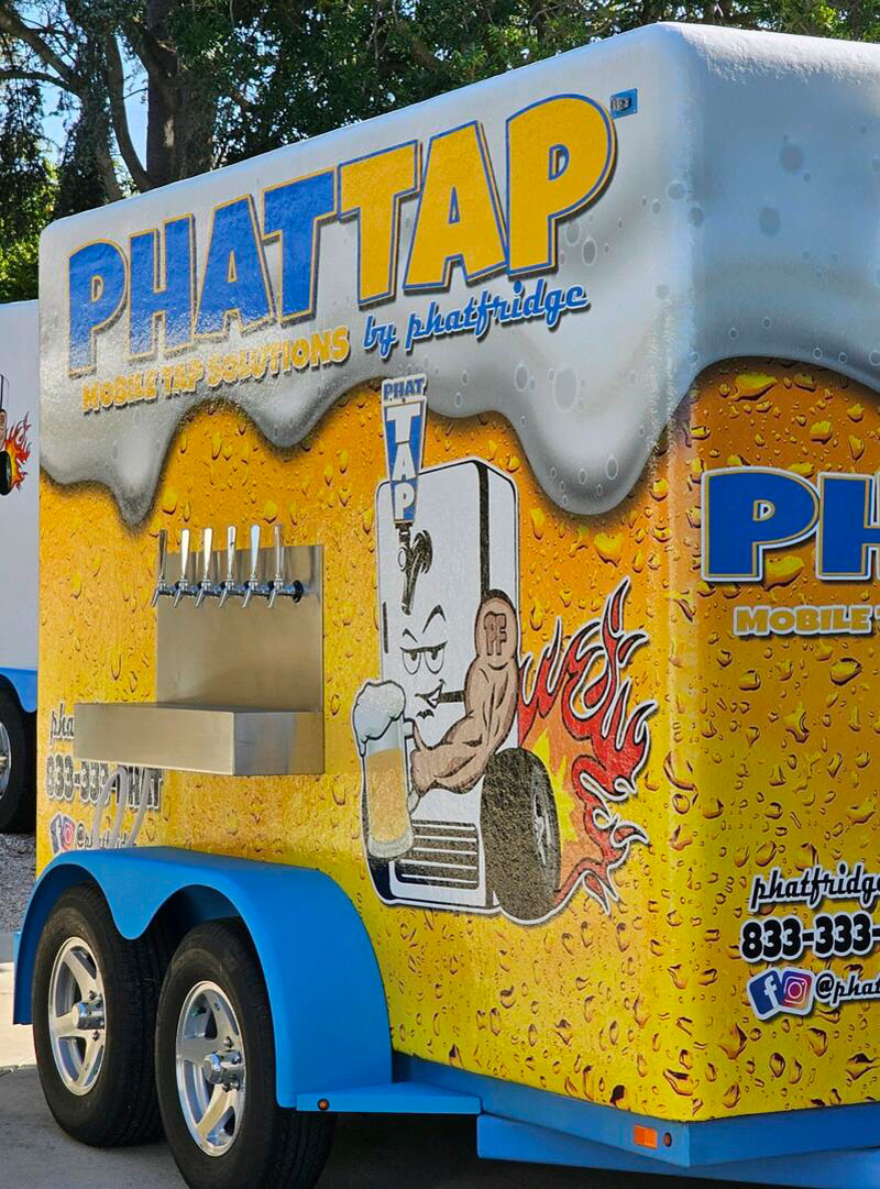 Phat Tap side refrigerated trailer